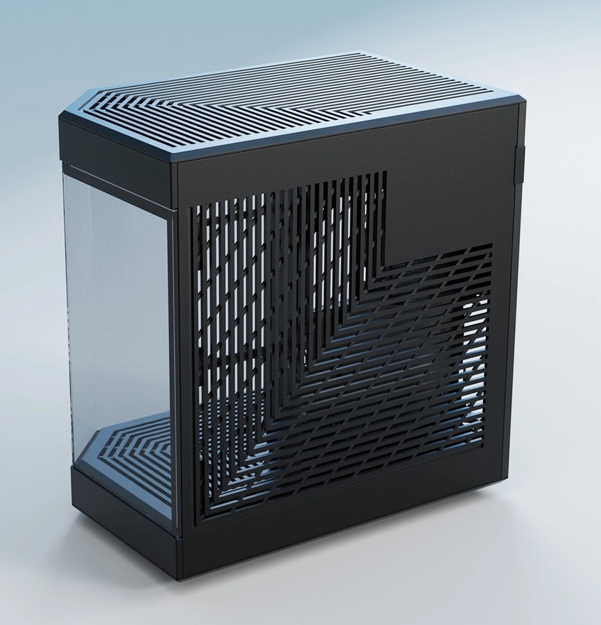 HYTE Y60 Premium ATX Mid Tower Chassis - Black