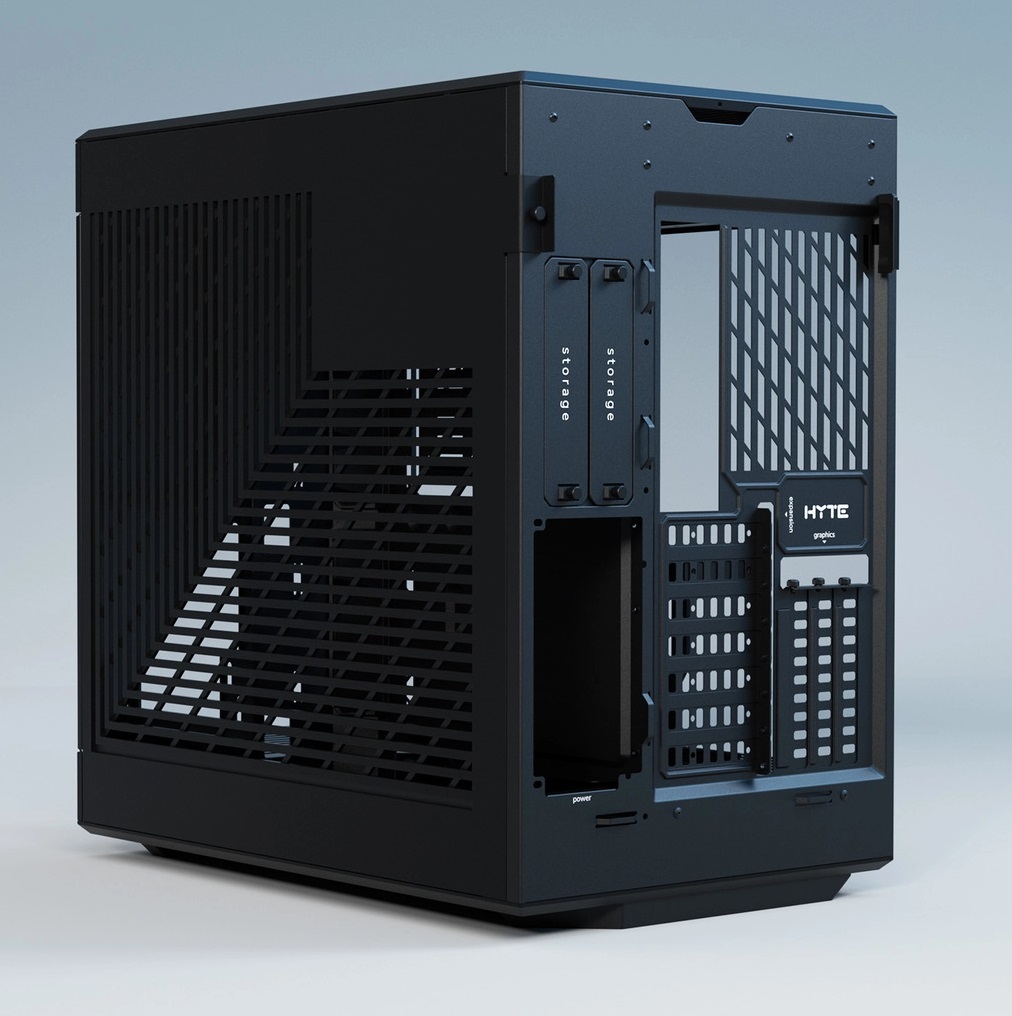 HYTE - HYTE Y60 Dual Chamber Mid-Tower ATX Case - Black