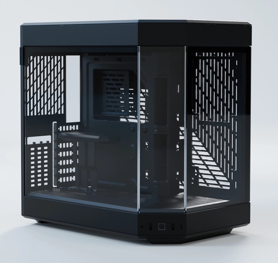 HYTE Y60 Dual Chamber Mid-Tower ATX Case - Black