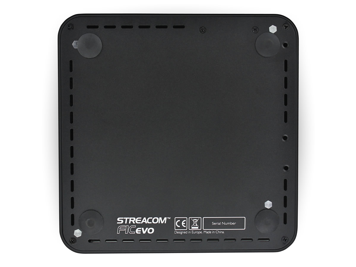 Streacom - Streacom ST-F1CB EVO HTPC Aluminium Case - Black