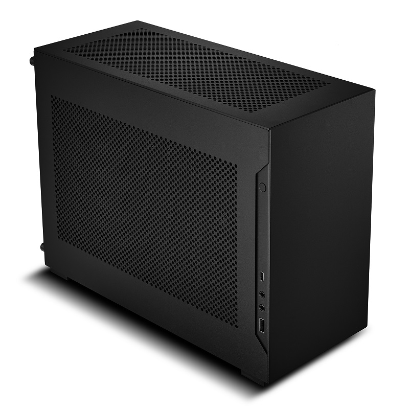 DAN Cases - Dan Cases A4-H2O X3 Mini-ITX Case - Black