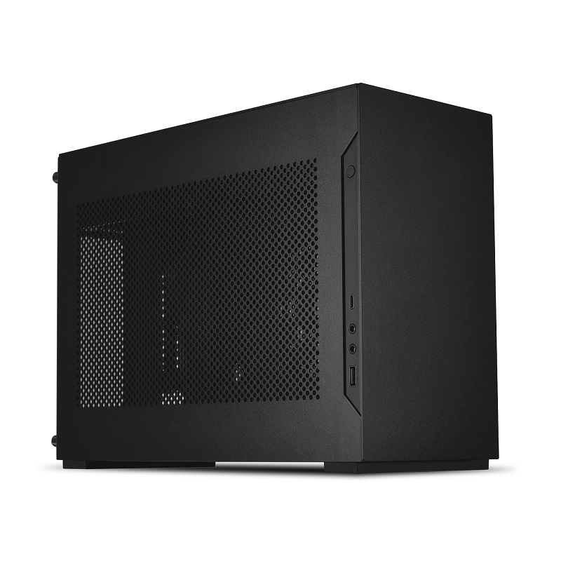 DAN Cases - Dan Cases A4-H2O X3 Mini-ITX Case - Black