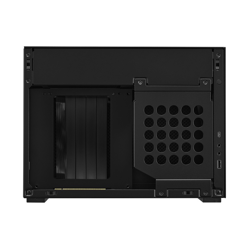 DAN Cases - Dan Cases A4-H2O X3 Mini-ITX Case - Black