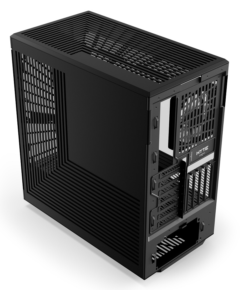 HYTE - HYTE Y40 Mid-Tower ATX Case - Black