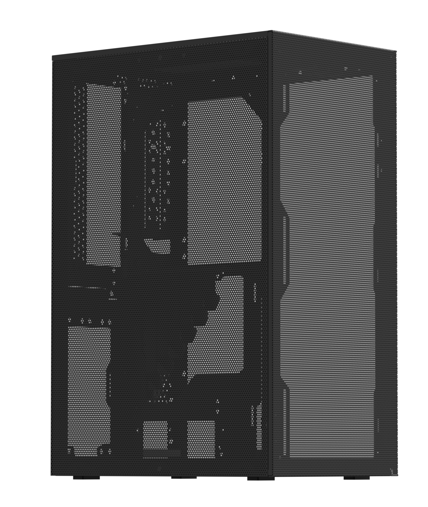 SSUPD Meshroom S Mini-ITX Airflow Case - Charcoal Black
