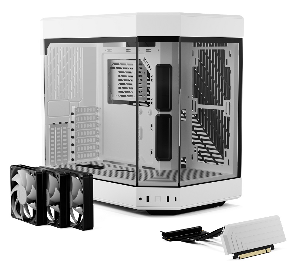 HYTE Y40 Snow White Edition PC case review: Hot looks with even
