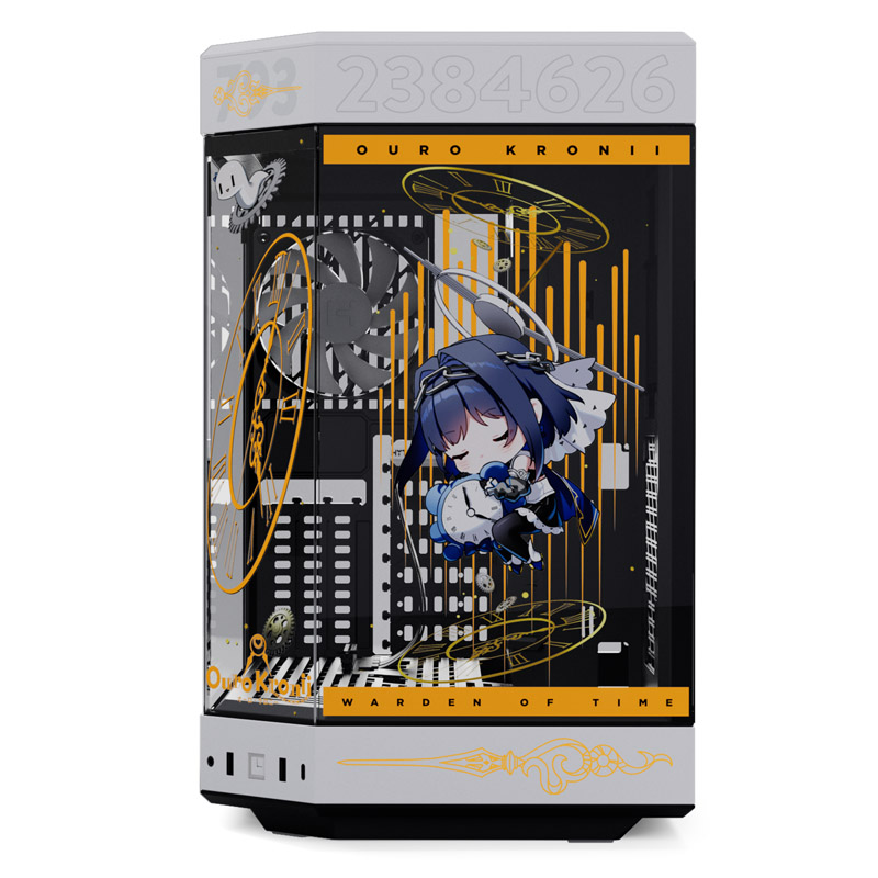 Hyte Y60 Midi Tower Tempered Glass -Ouro Kronii Edition Inc