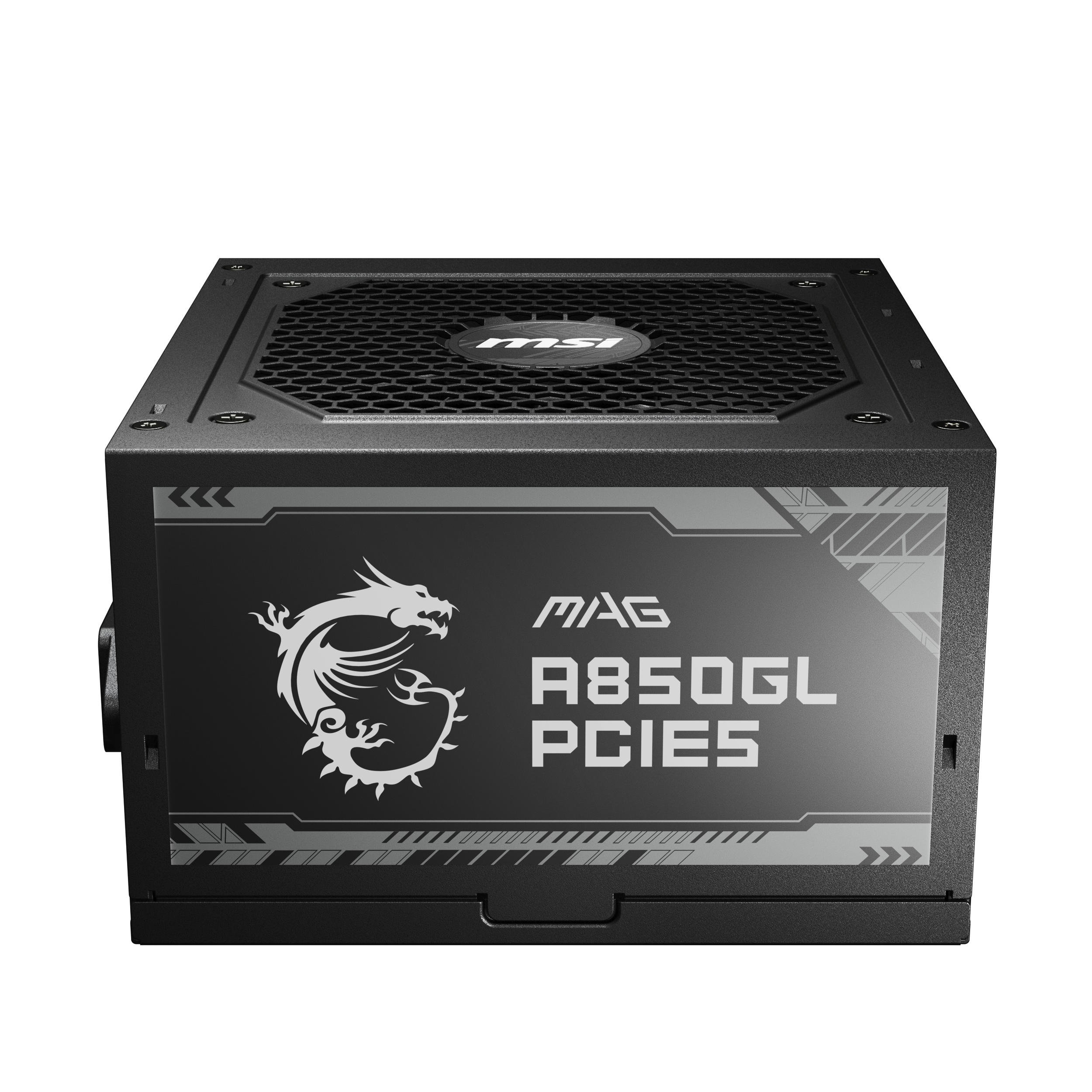 MSI - MSI MAG A850GL 850W 80 Plus Gold ATX 3.0 PCIE5Modular Power Supply