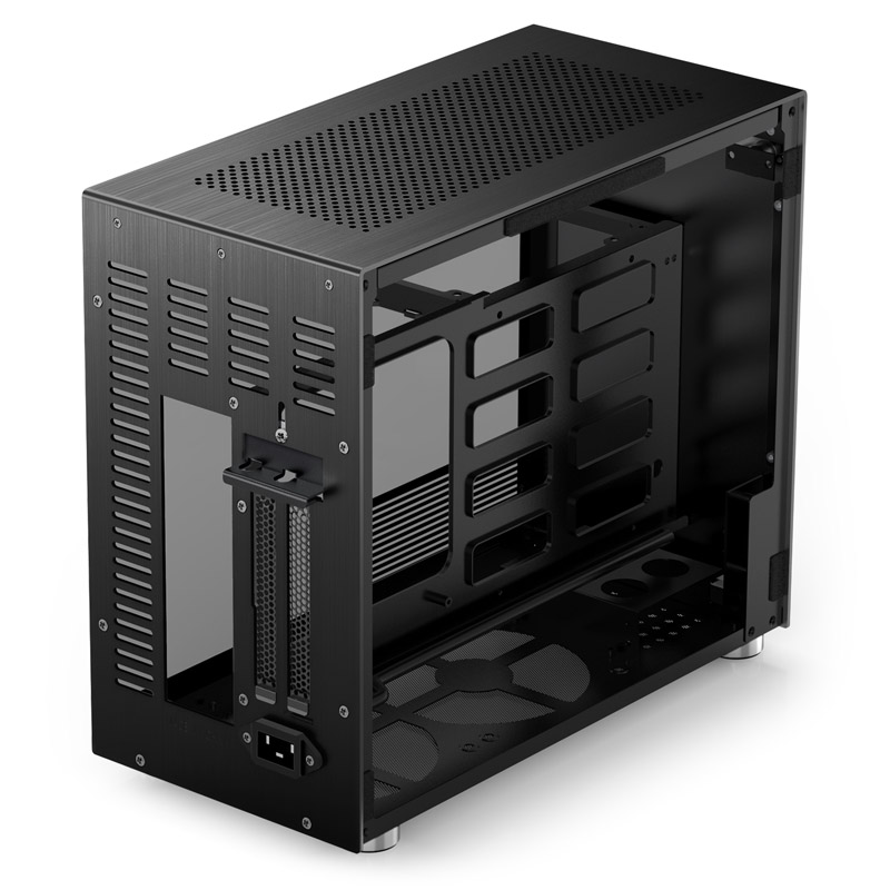 Jonsbo - Jonsbo V10 Mini-ITX Case - Black