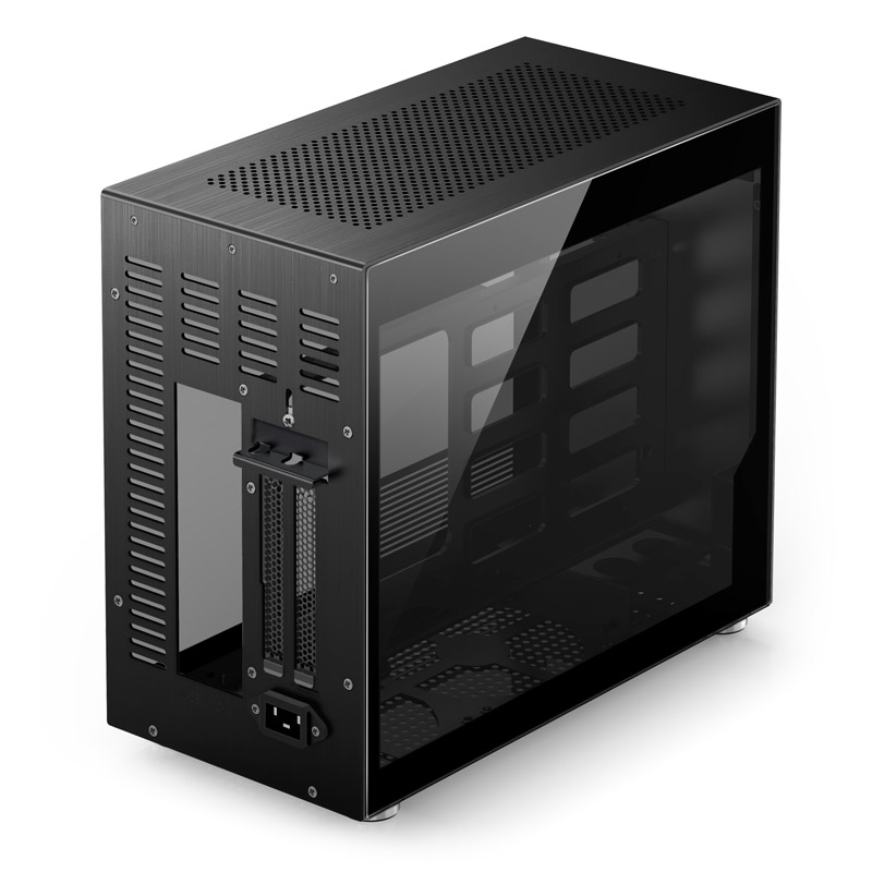 Jonsbo - Jonsbo V10 Mini-ITX Case - Black Window