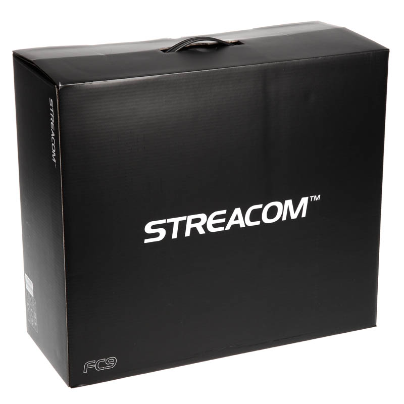 Streacom - Streacom ST-FC9B HTPC Fanless Aluminium Case - Black