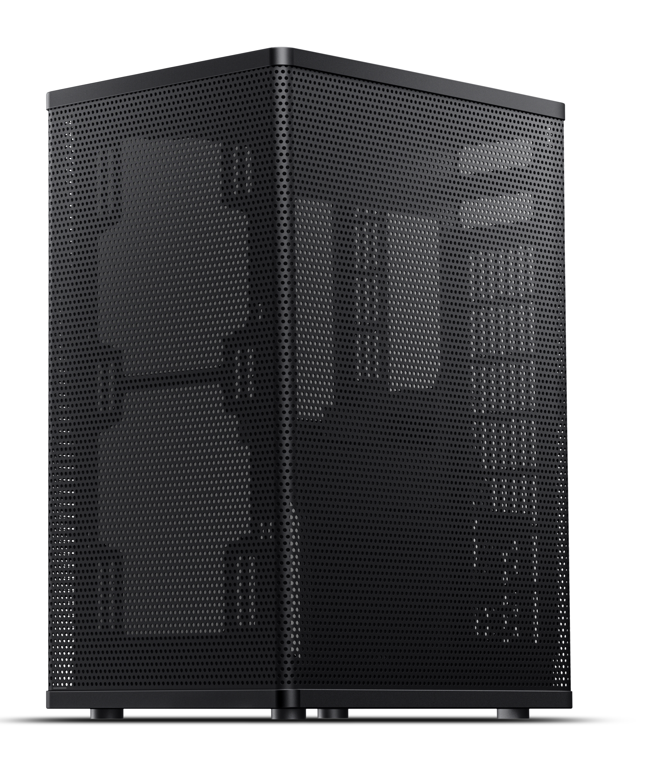 Jonsbo - Jonsbo VR3 Mini-ITX PC Case – Black with PCIe 4.0 Riser Cable