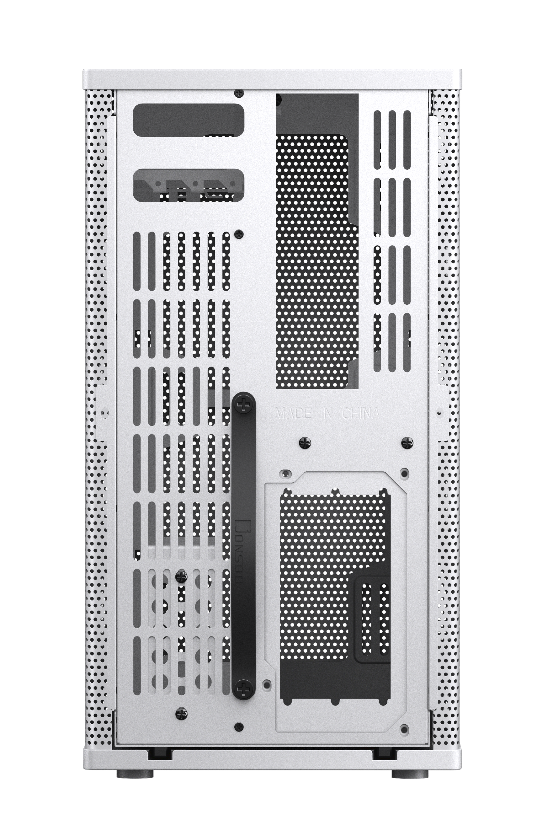Jonsbo - Jonsbo VR3 Mini-ITX PC Case – White with PCIe 4.0 Riser Cable