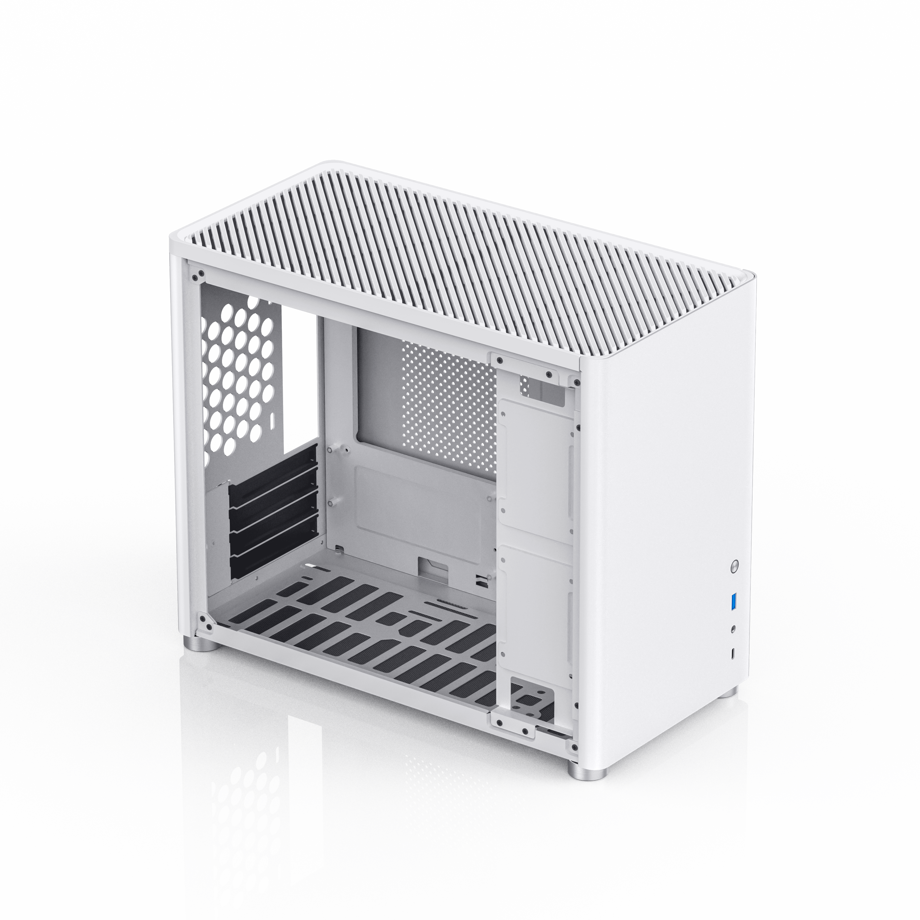 Jonsbo - Jonsbo D30 Micro-ATX PC Case – White