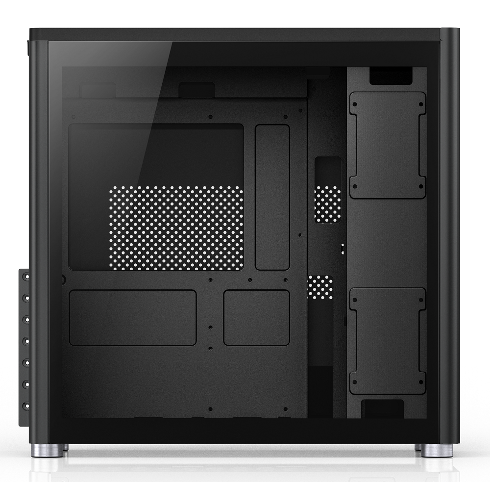 Jonsbo - Jonsbo D40 ATX PC Case – Black