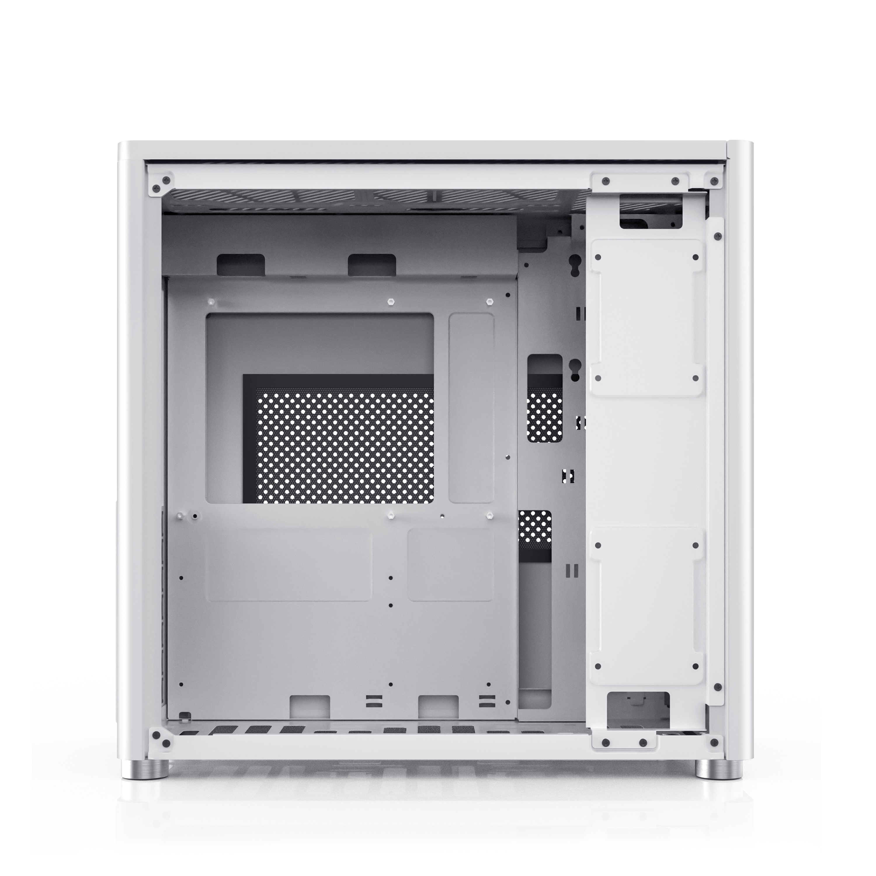 Jonsbo - Jonsbo D40 ATX PC Case – White