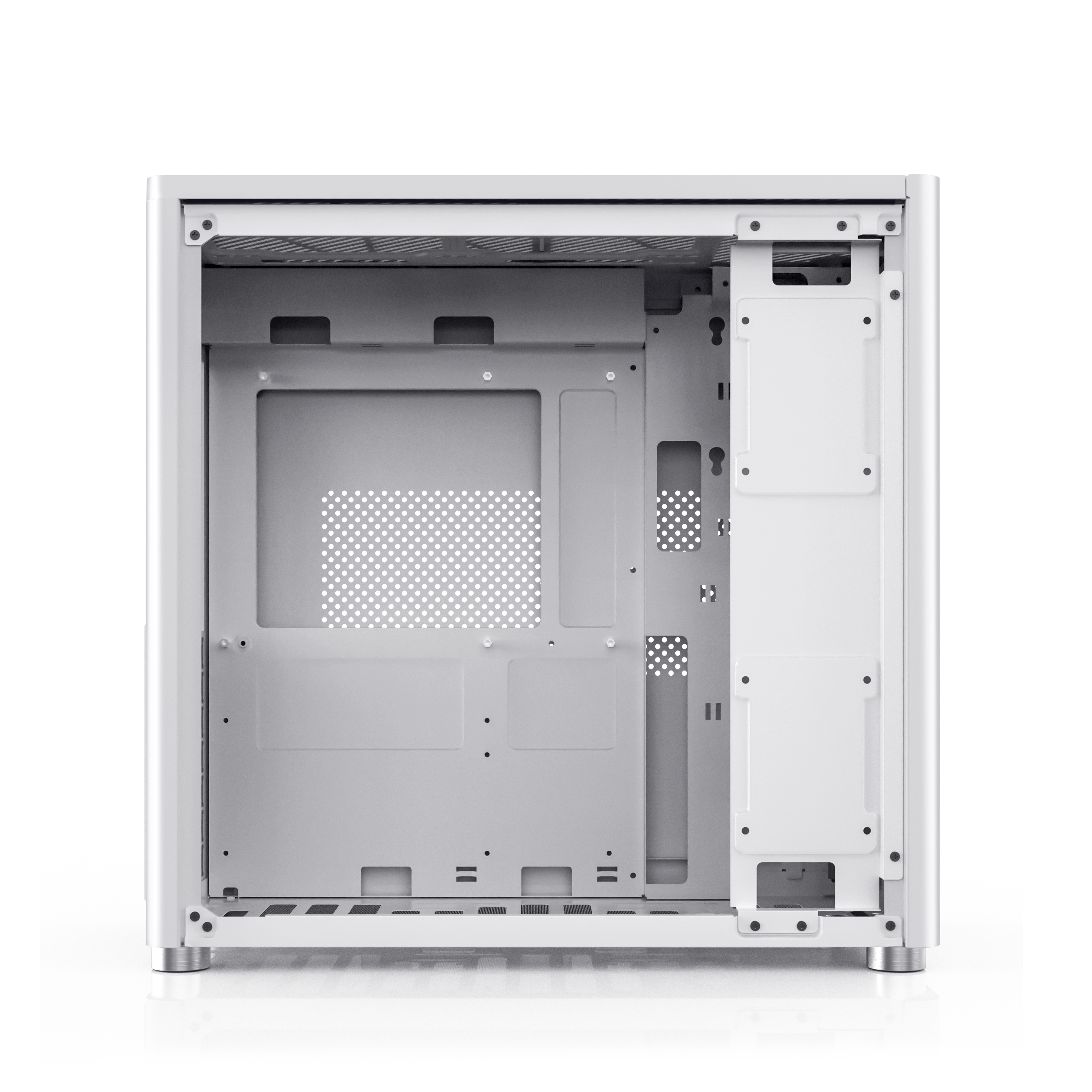 Jonsbo - Jonsbo D40 ATX PC Case – White
