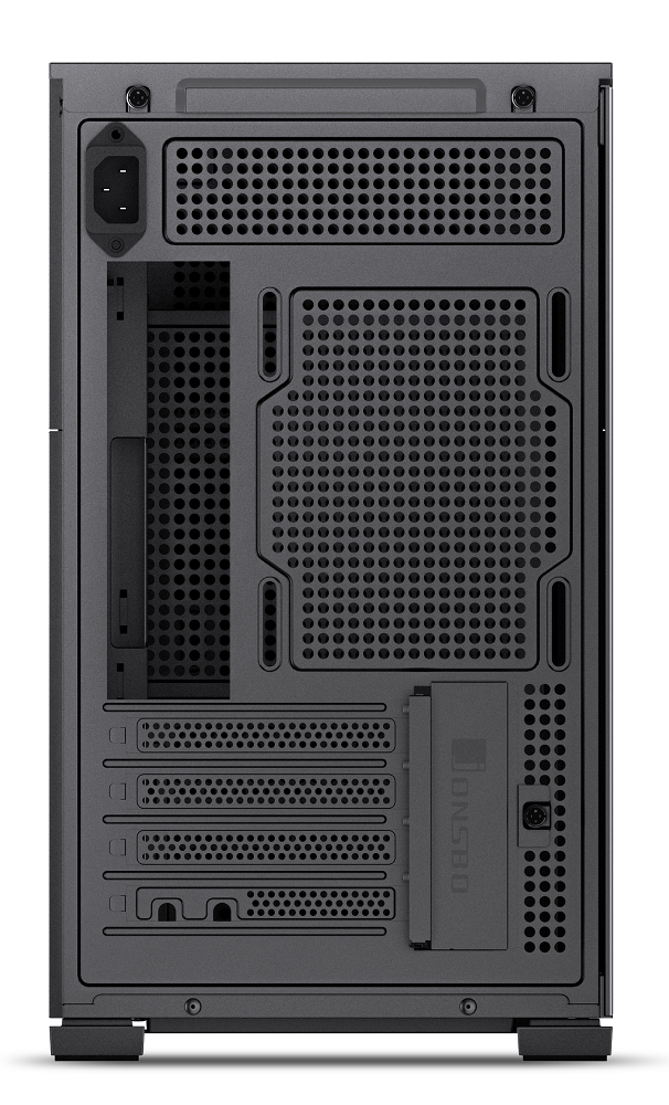 Jonsbo - Jonsbo D31 Mesh Micro-ATX PC Case – Black, Tempered Glass