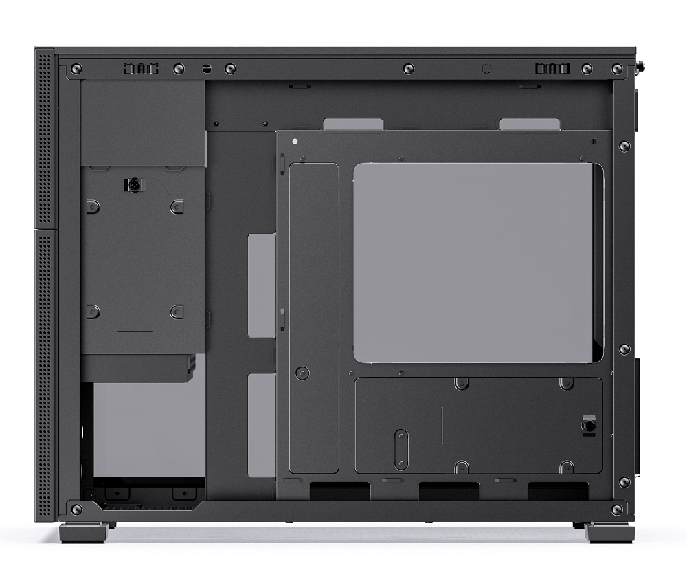 Jonsbo - Jonsbo D31 Standard Micro-ATX PC Case – Black, Tempered Glass