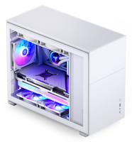 Photos - Other Components Jonsbo D31 Standard Micro-ATX PC Case – White, Tempered Glass D31 S 