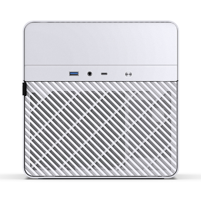 Jonsbo - Jonsbo N2 Mini-ITX NAS Aluminium PC Case – White, 5+1 Bays