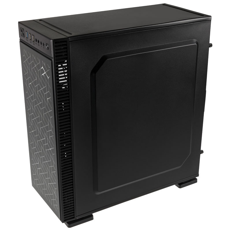 Kolink - Kolink Inspire Series K1 RGB Midi Tower Gaming Case - Black Window
