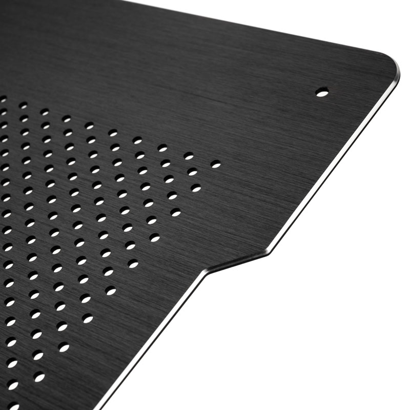 Raijintek - Raijintek Ophion Aluminium Side Panel Set - Black