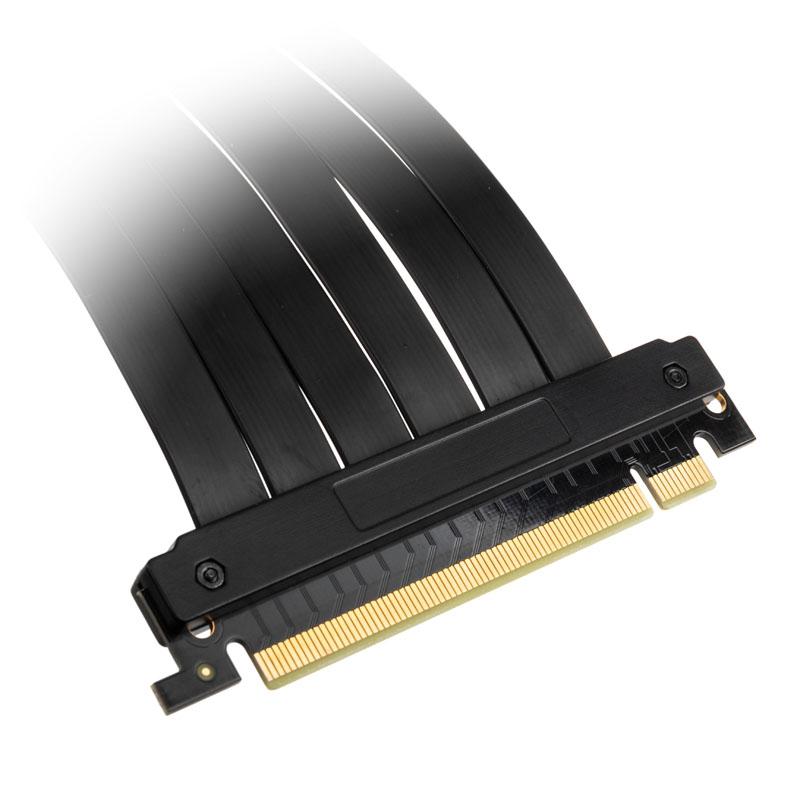 Kolink - Kolink PCI-E 3.0 16x Riser Cable 180 Degrees - 200mm Black