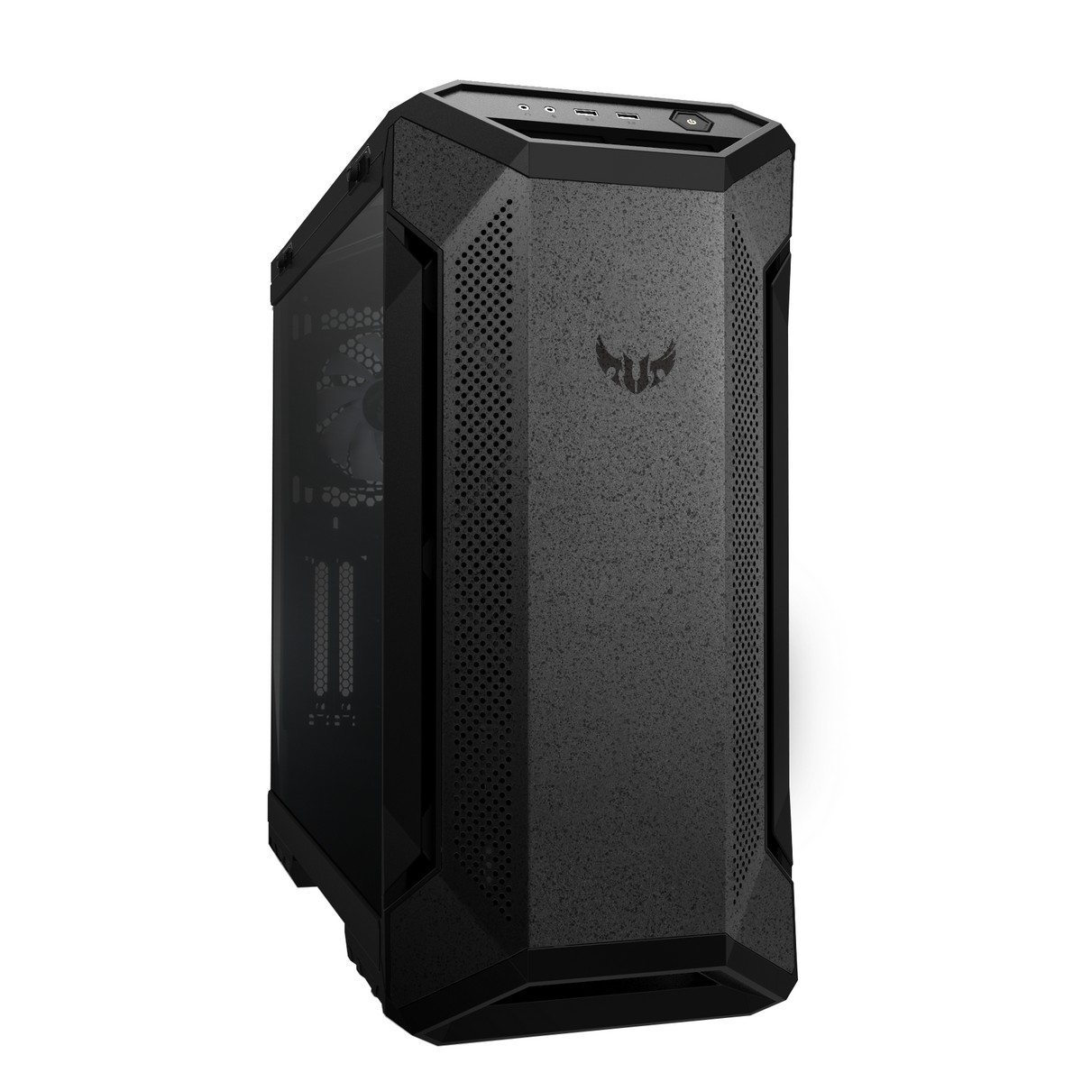 ASUS TUF Gaming GT501 Midi-Tower Case - Black Tempered Glass
