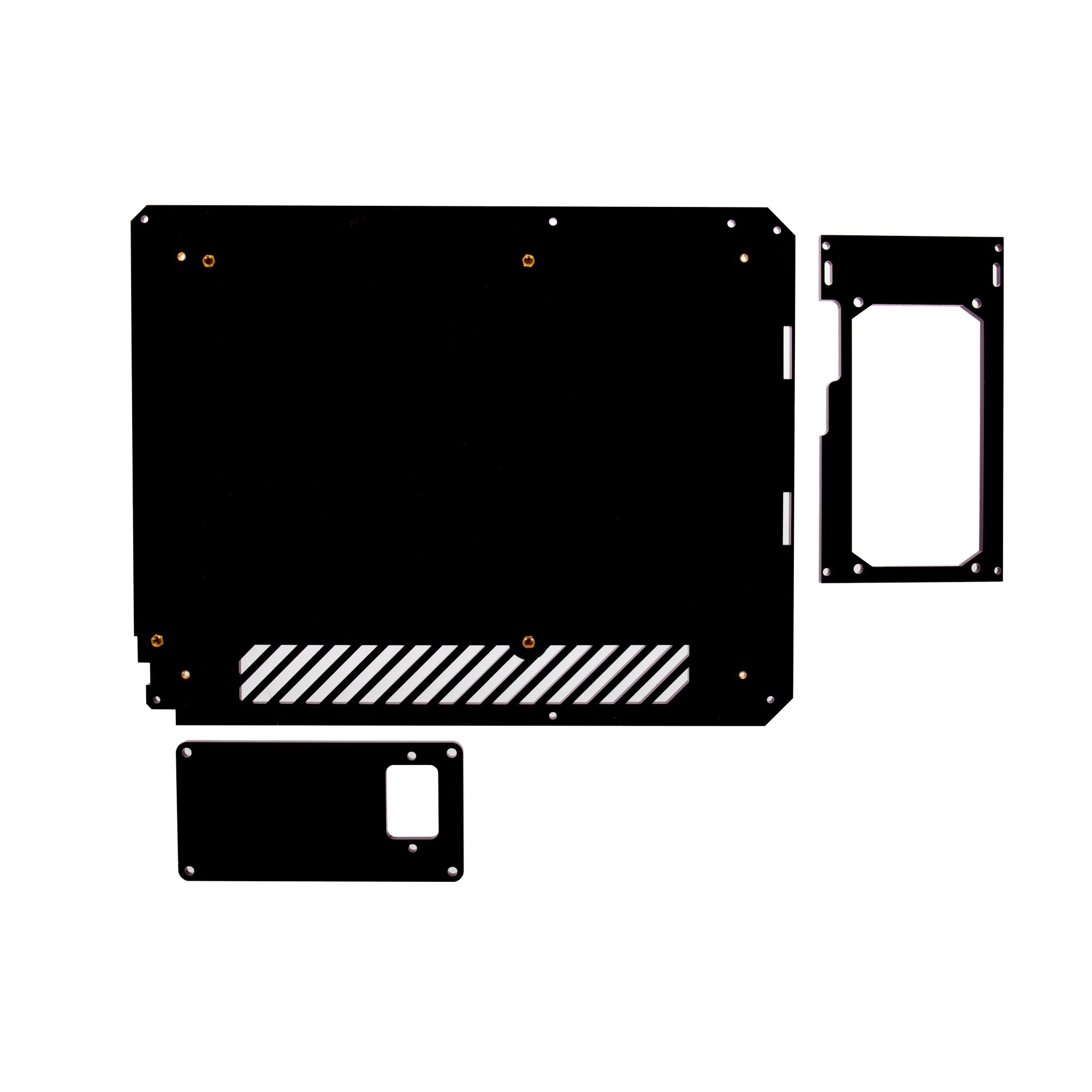 Lazer3D - Lazer3D LZ7 XTD Bottom Panel - Midnight Black
