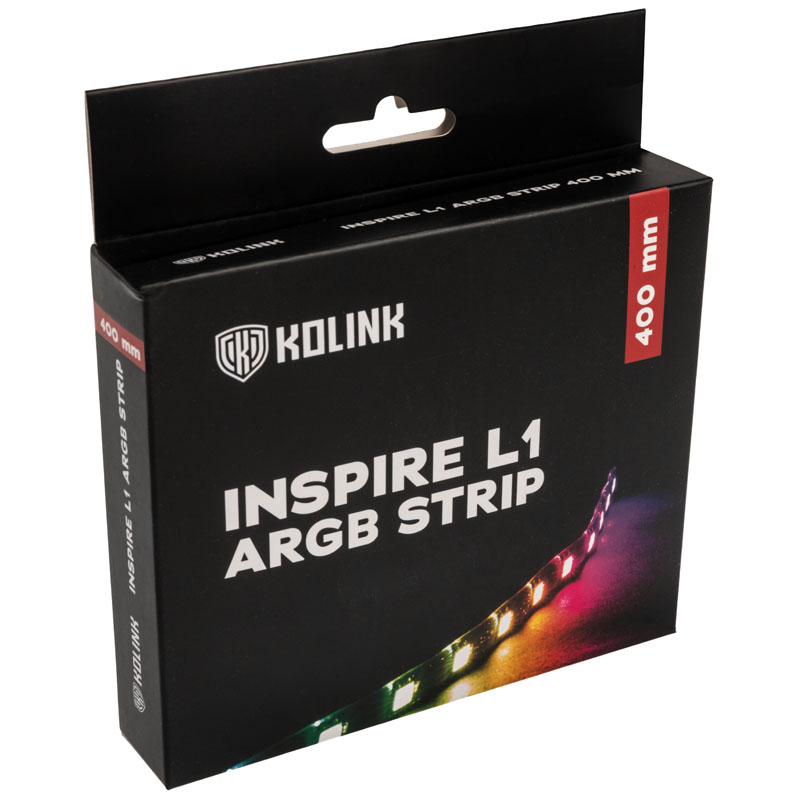 Kolink - Kolink Inspire L1 ARGB LED Strip - 40cm