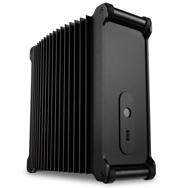 Streacom DB1 Ultra-Compact Fanless Mini-ITX Case - black