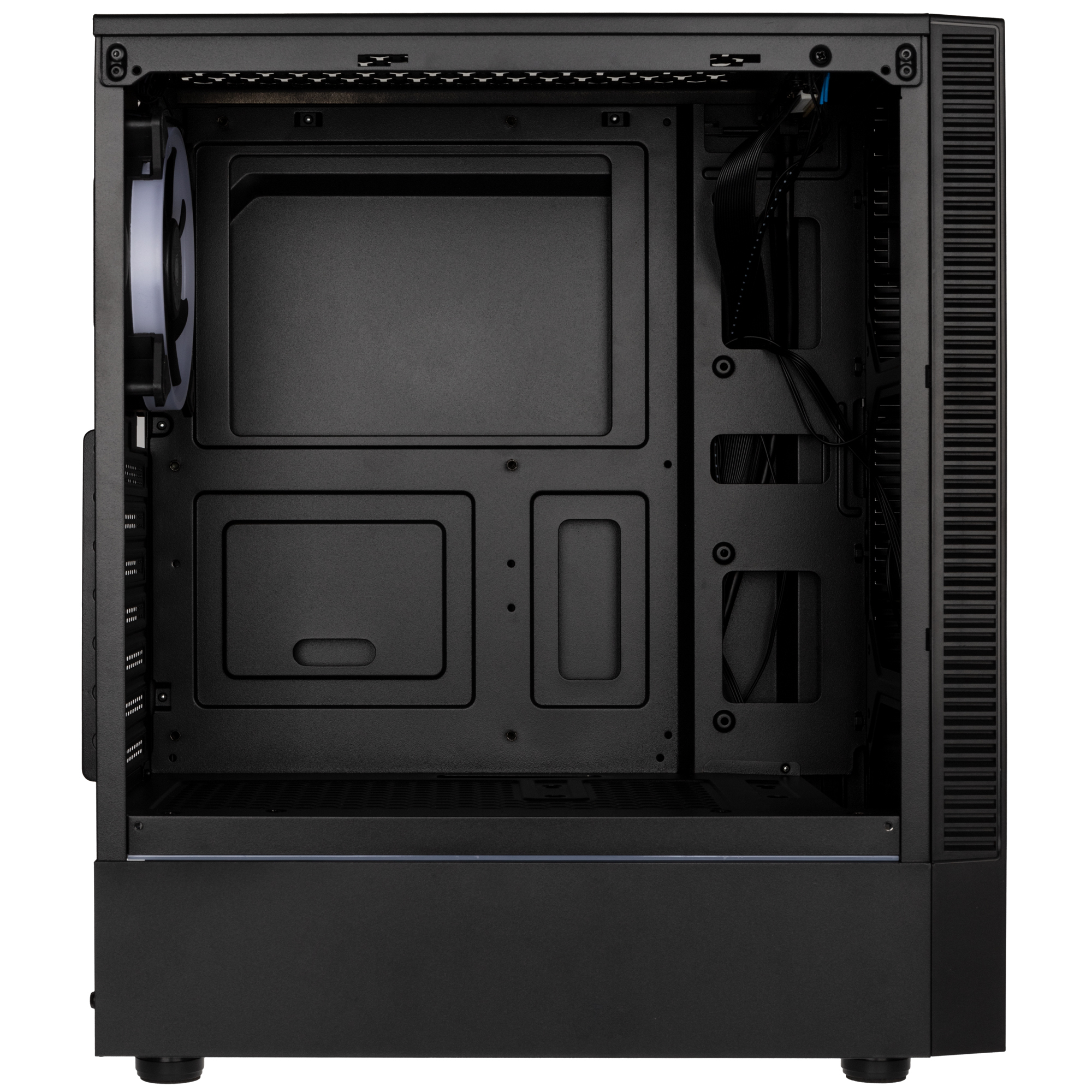 Kolink - Kolink Inspire Series K9 ARGB Midi Tower Gaming Case - Black