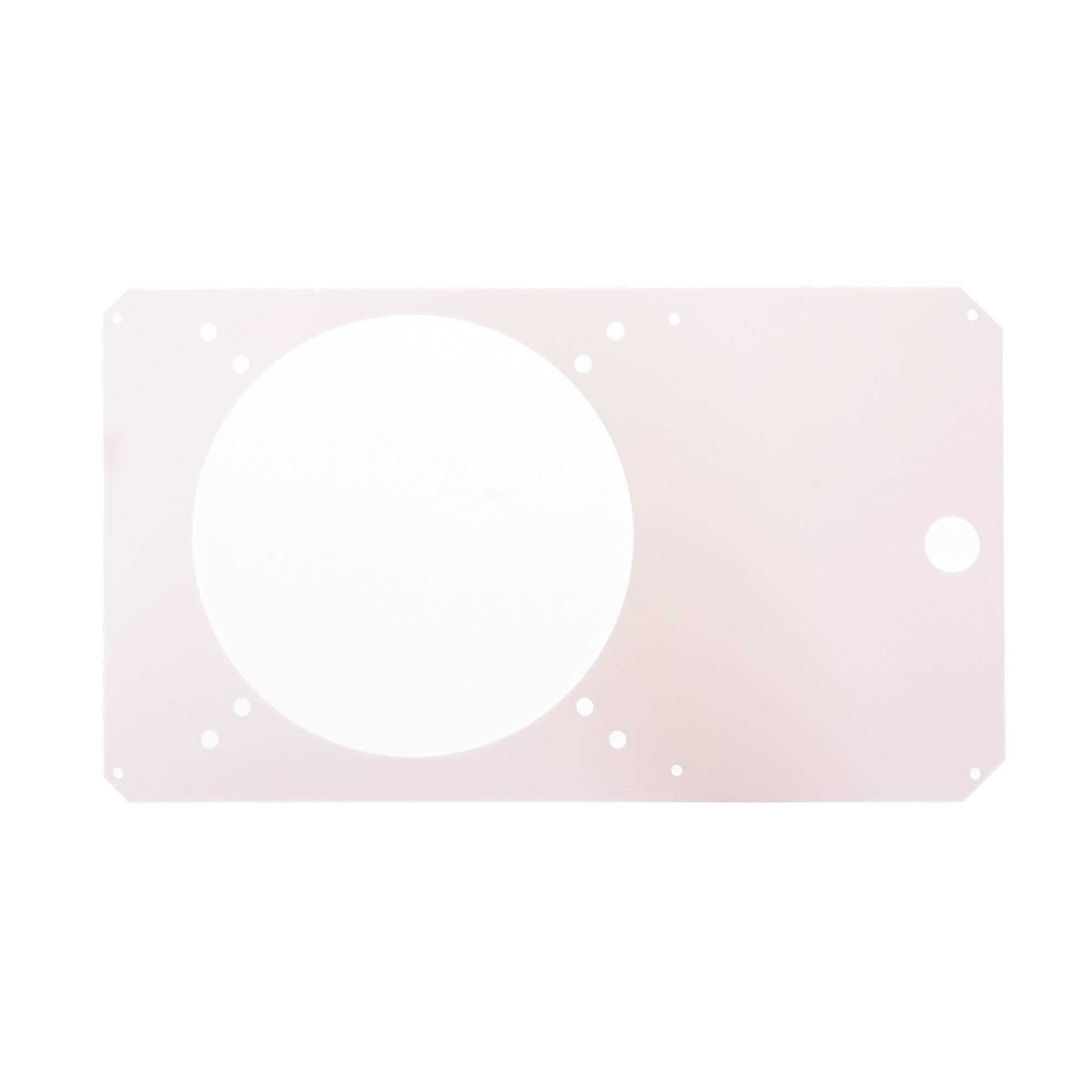Lazer3D LZ7 XTD Right Panel (16mm Vandal) - Moonlight White Open