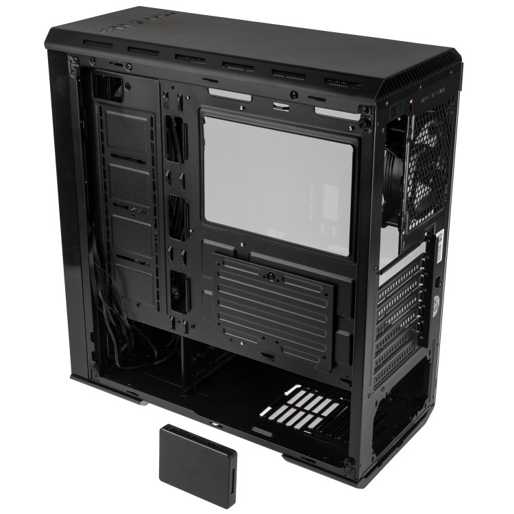 Kolink - Kolink Levante V2 ARGB Midi Tower Gaming Case - Black
