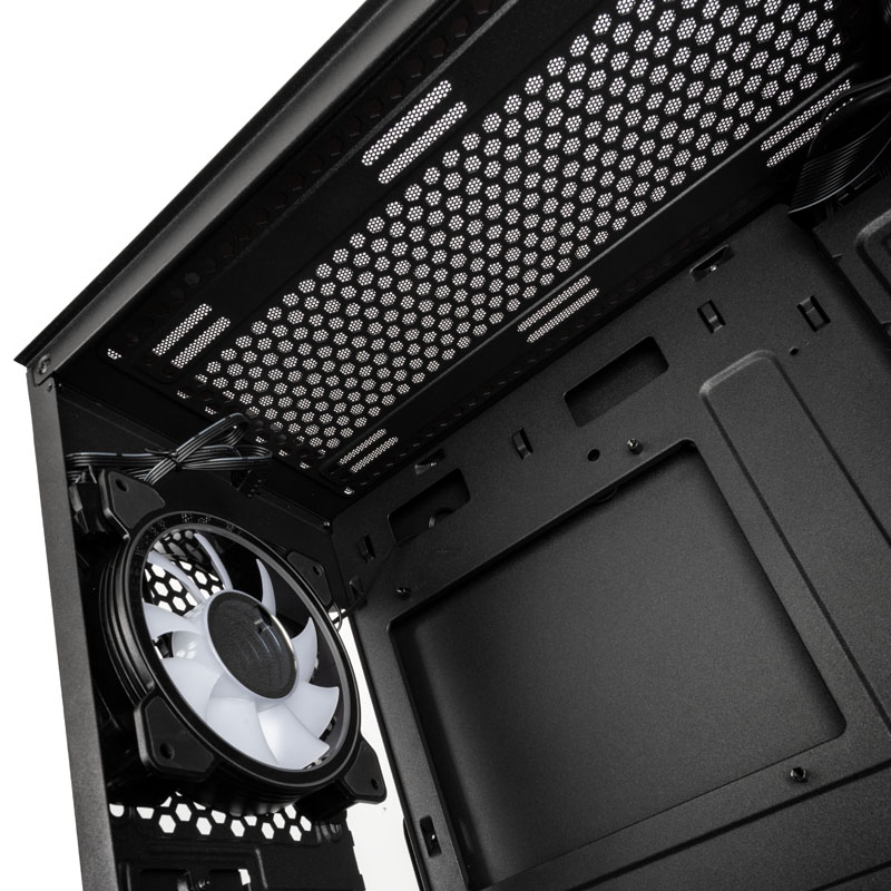 Kolink - Kolink Void Rift ARGB Midi Tower Gaming Case - Black
