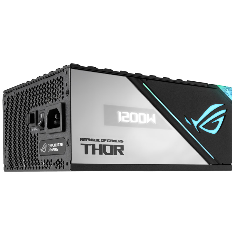 Asus - ASUS ROG THOR 1200W 80 Plus Platinum II Modular Power Supply