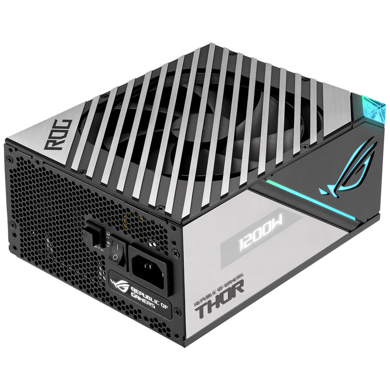 Asus - ASUS ROG THOR 1200W 80 Plus Platinum II Modular Power Supply