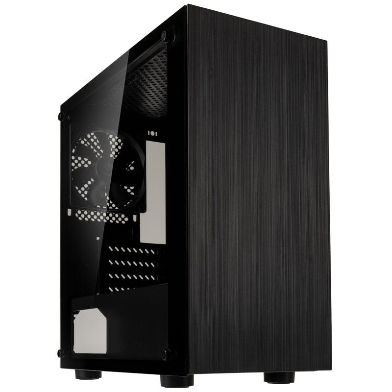 Kolink Stronghold M Micro-ATX Case - Black Window