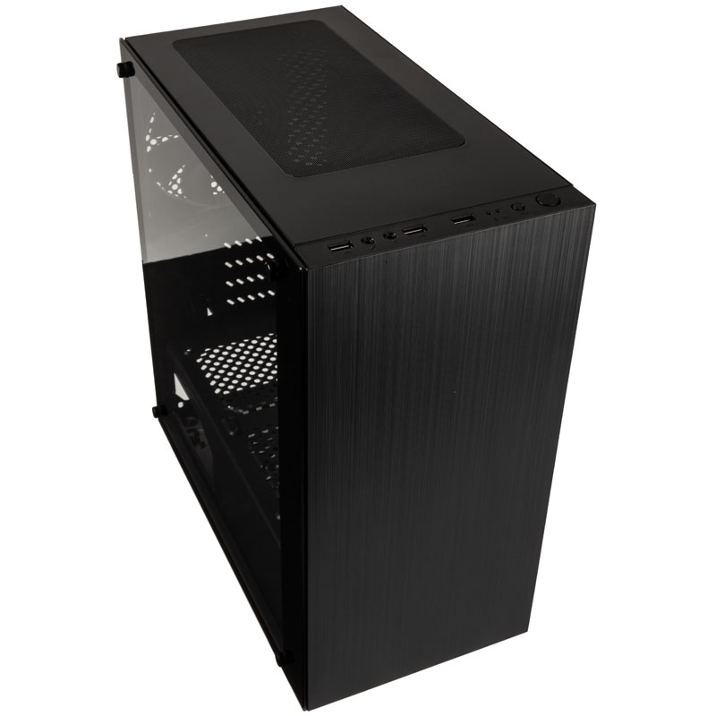 Kolink - Kolink Stronghold M Micro-ATX Case - Black Window