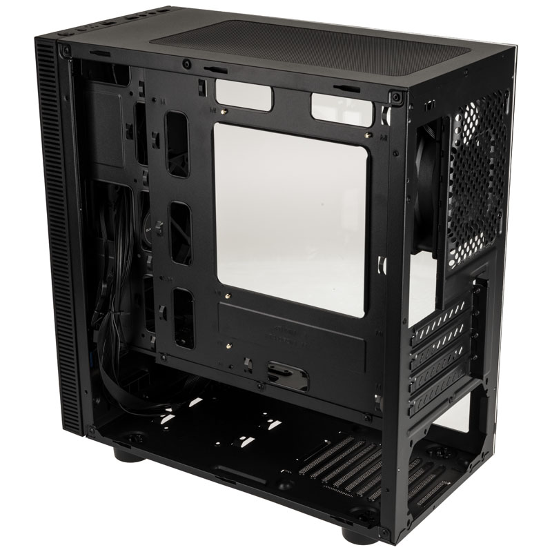 Kolink - Kolink Stronghold M Micro-ATX Case - Black Window