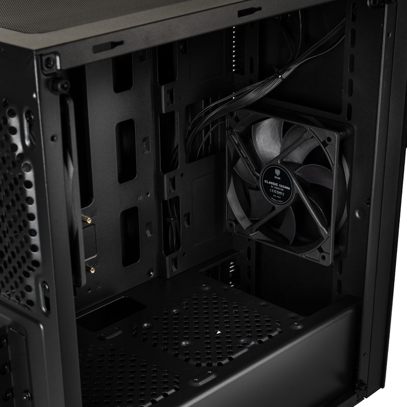 Kolink - Kolink Stronghold M Micro-ATX Case - Black Window