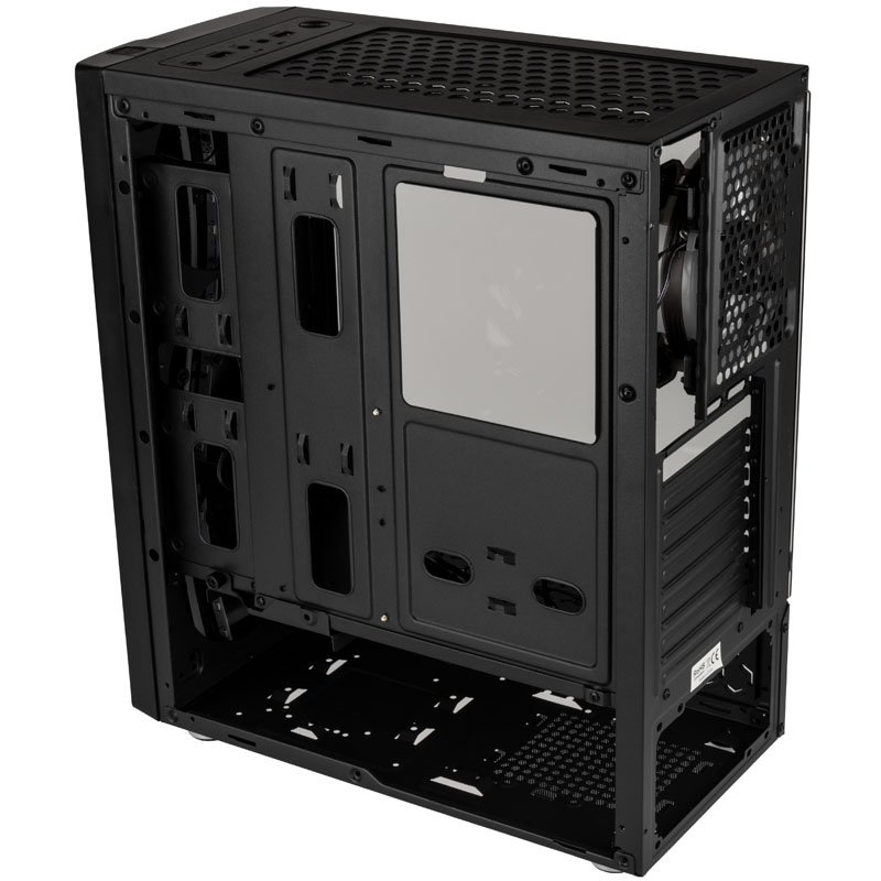 Kolink - Kolink Inspire Series K5 ARGB Midi Tower Gaming Case - Black Window
