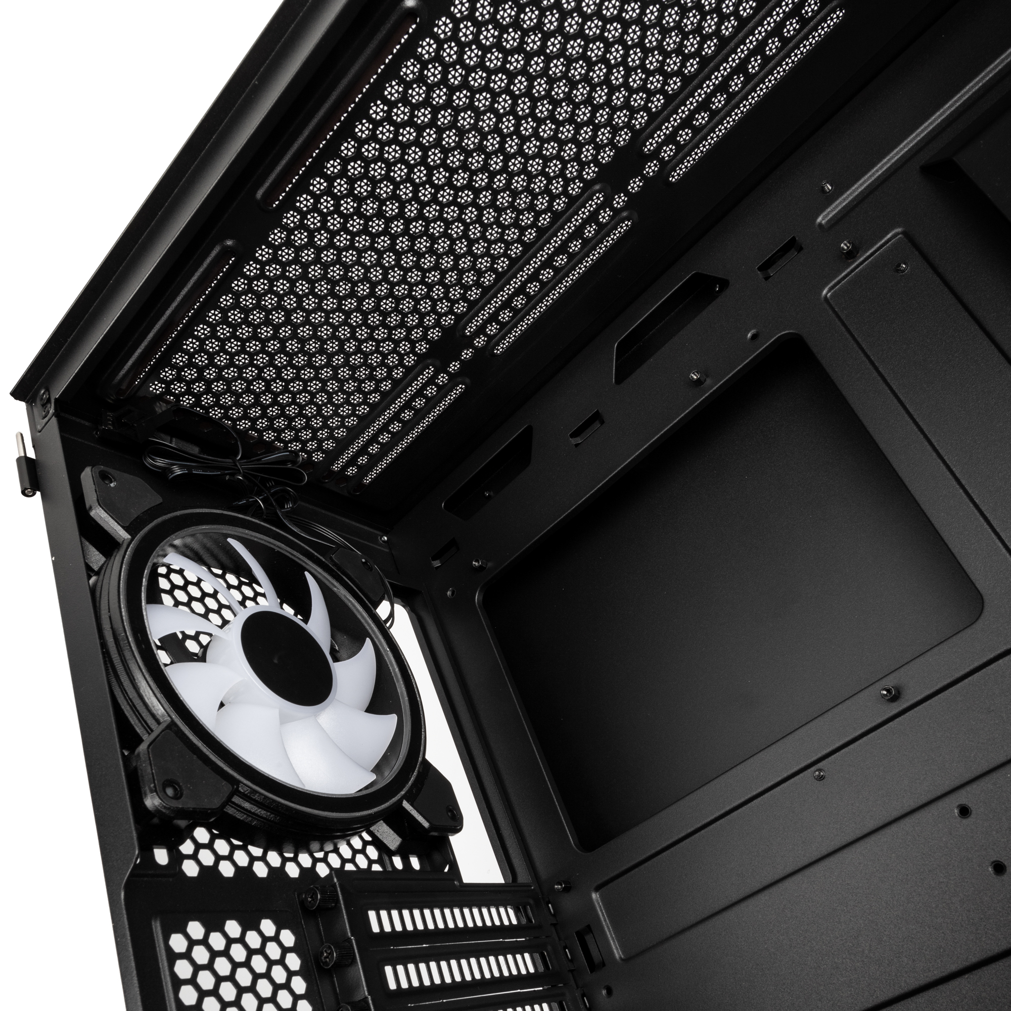 Kolink - Kolink Observatory Y AMD Edition ARGB Midi Tower Gaming Case - Black Window