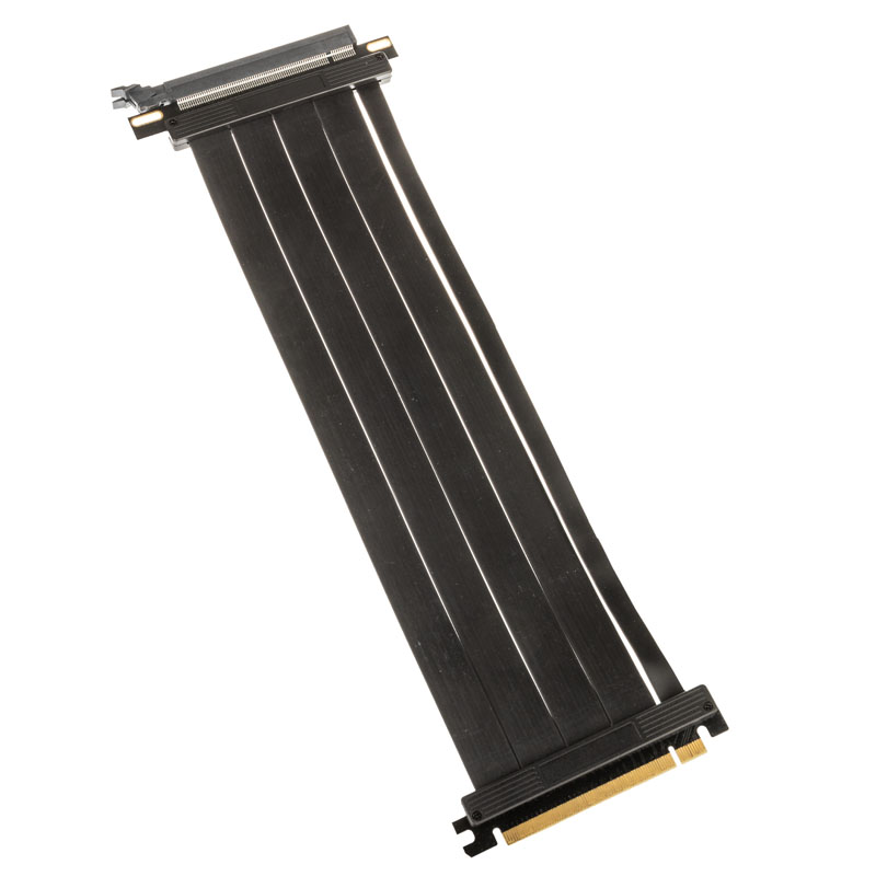 Kolink - Kolink PCI-E Gen 4.0 Riser Cable 180 Degrees - 300mm Black