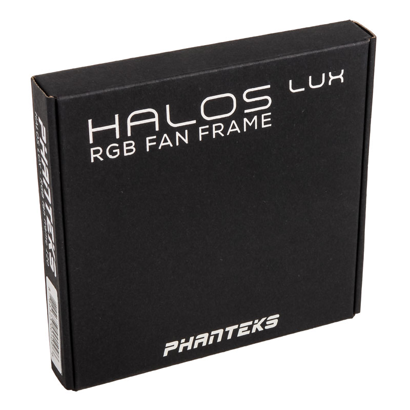 Phanteks - Phanteks Halos Lux 140mm RGB LED Fan Frame - Aluminium Black