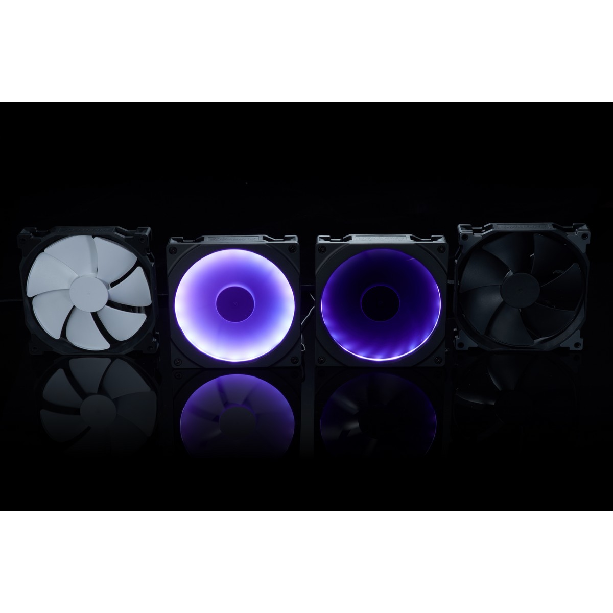Phanteks - Phanteks Halos 140mm RGB LED Fan Frame - Black