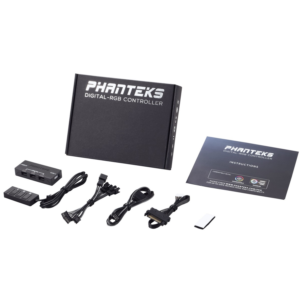 Phanteks - Phanteks RGB Controller Hub for Digital RGB LED