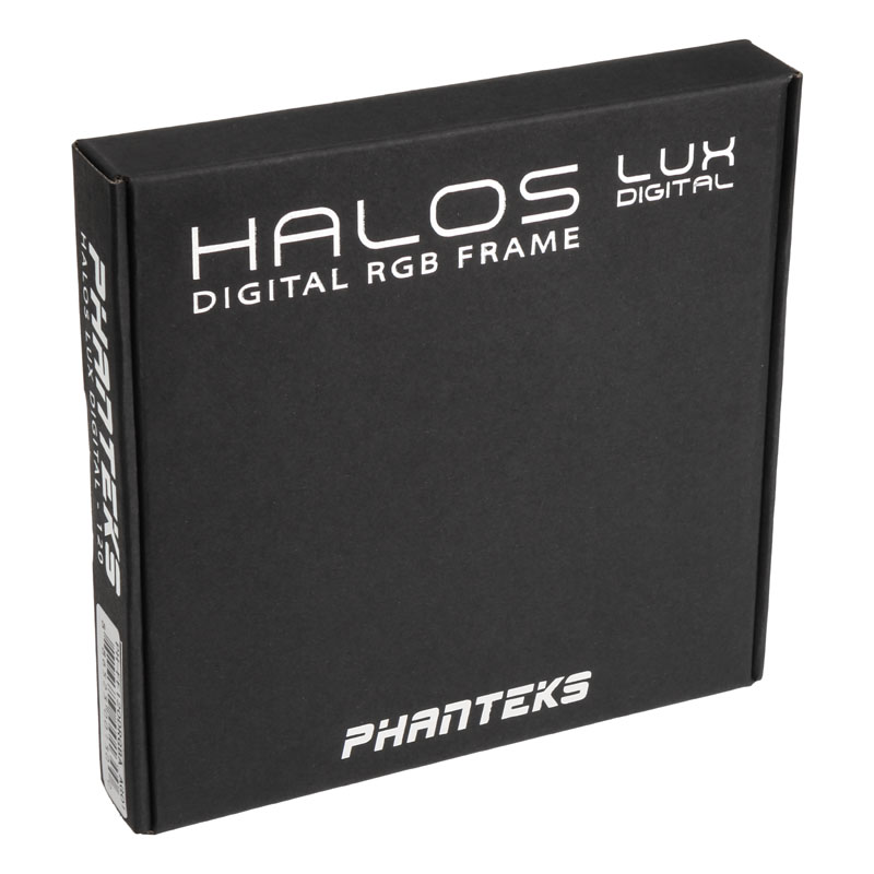 Phanteks - Phanteks Halos Lux 120mm Digital RGB LED Fan Frame - Aluminium Black