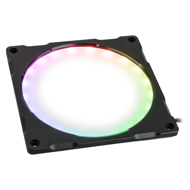 Phanteks Halos Lux 140mm Digital RGB LED Fan Frame - Aluminium Black